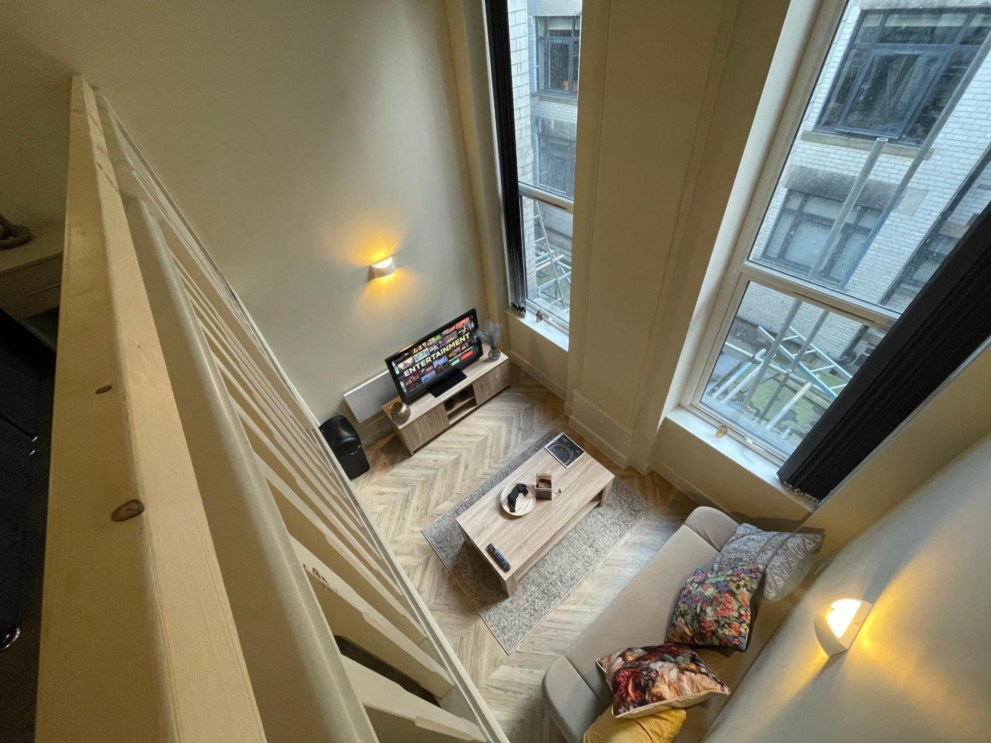 Luxury Mezzanine Apartment In Central Leeds Central Station Esterno foto